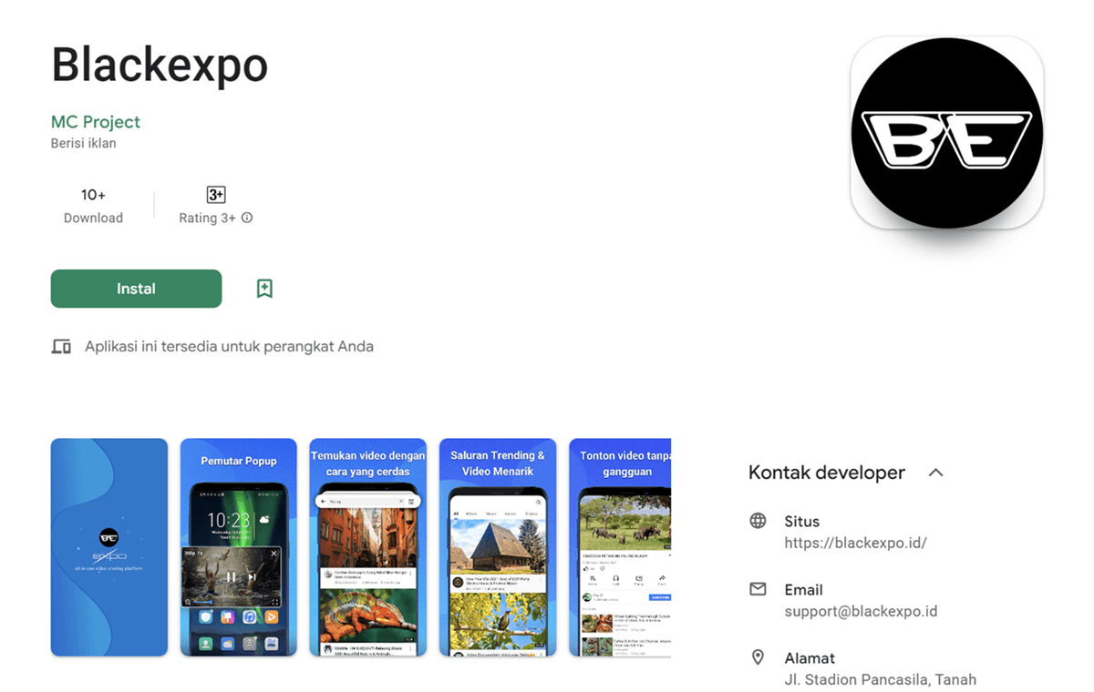 Blackexpo: Platform Berbagi Video, Update Movie, Film dan Musik